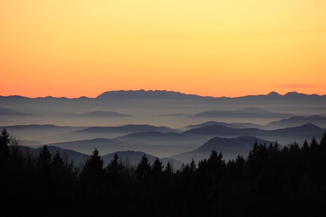 Velika Planina Chalet Slovenka Stahovica Buitenkant foto