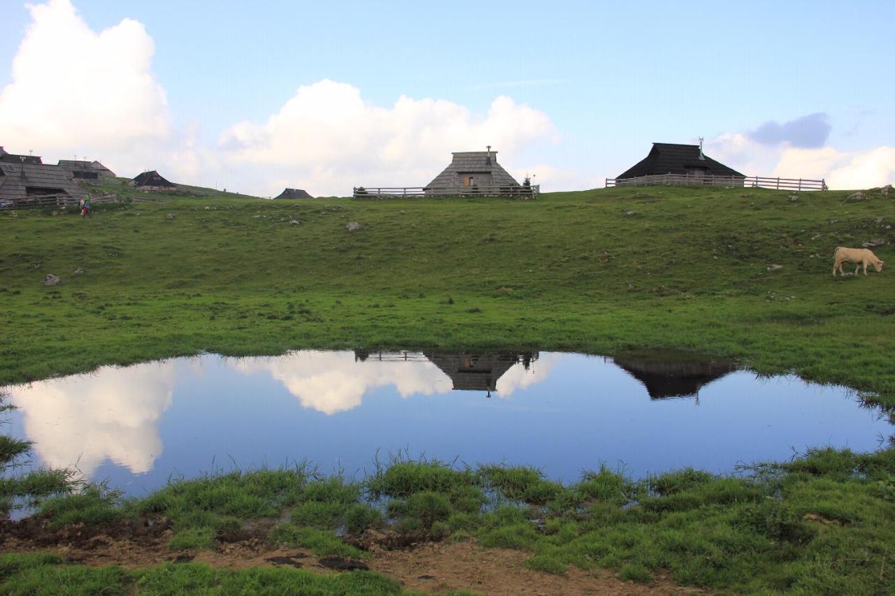 Velika Planina Chalet Slovenka Stahovica Buitenkant foto